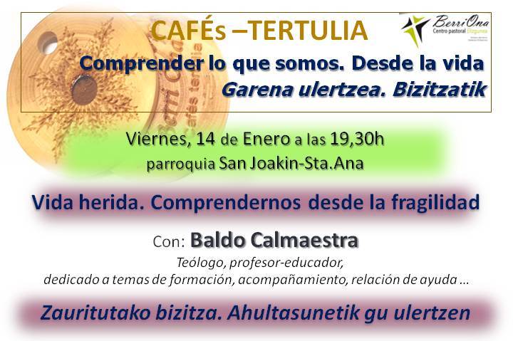 imagen Café-Tertulia con...  Baldo Calmaestra